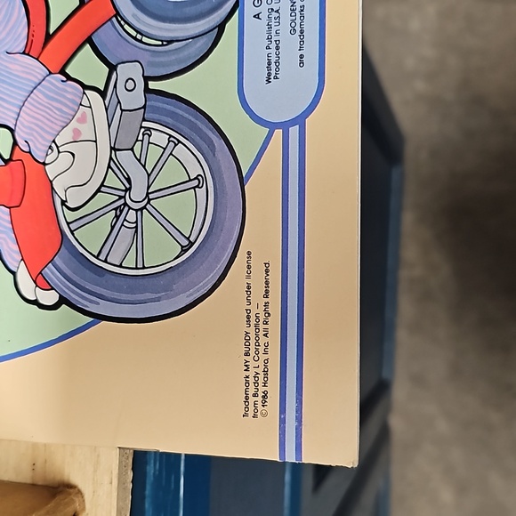 Vintage My Buddy doll paperdolls Golden books - Picture 8 of 16